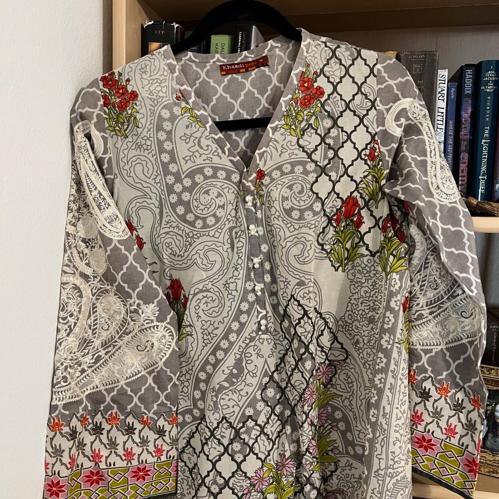 Printed Cotton Kurta